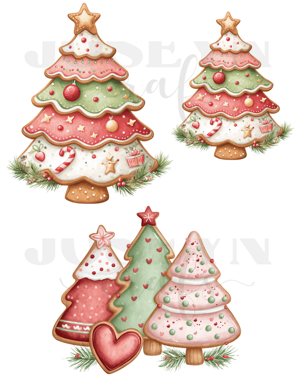 CALCOMANIA DULCE NAVIDAD
