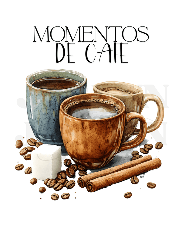 CALCOMANIA CAFE Y CANELA