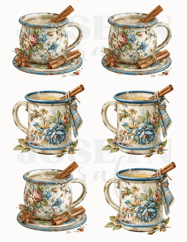 CALCOMANIAS TAZAS CON CANELA 002
