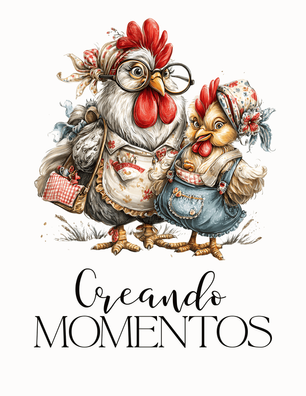 CALCOMANIA GALLINAS 035