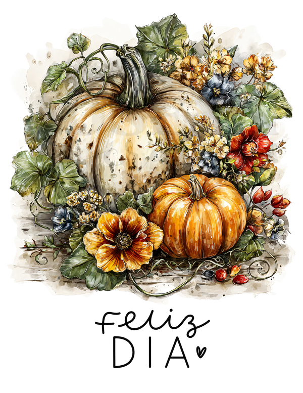 CALCOMANIAS CALABAZAS DE OTOÑO -021
