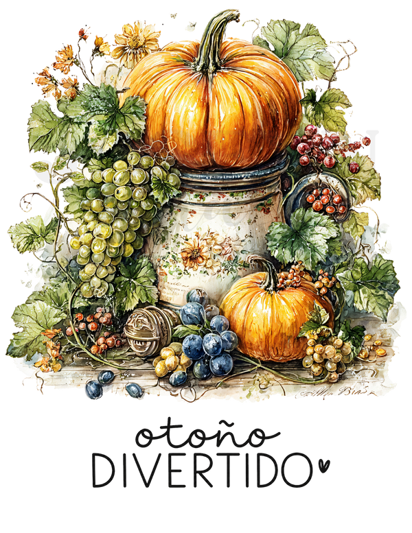CALCOMANIAS CALABAZAS DE OTOÑO -022