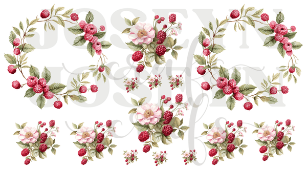 Calcomanias UV-Coronas Berry Sweet