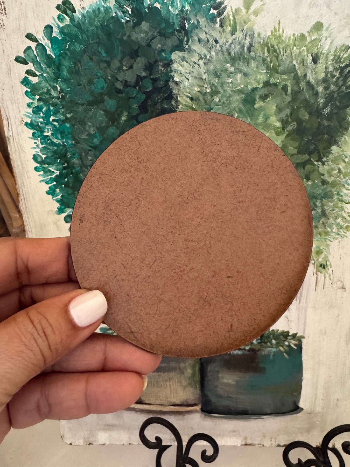 Posa Vasos Para Pintar en MDF