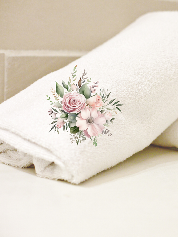 Calcomanias Set de Flores02 en Dtf