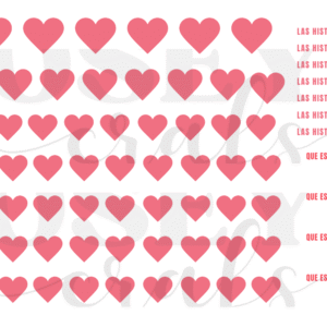 Corazones y Frases UV_Dtf