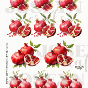 Calcomanía hidrotransferible – Granadas Código194