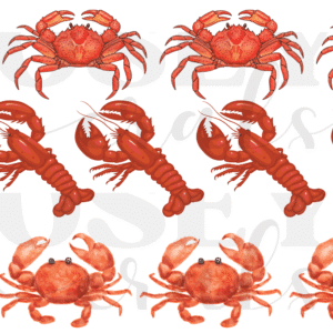 Langosta Roja uv-dtf