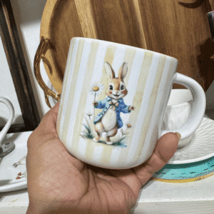 Conejitos Azules en UV-dtf