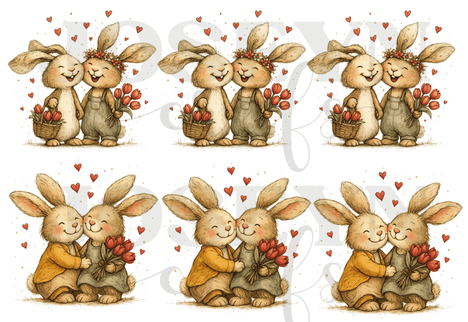 Calcomania Textil- Dtf-Amor003