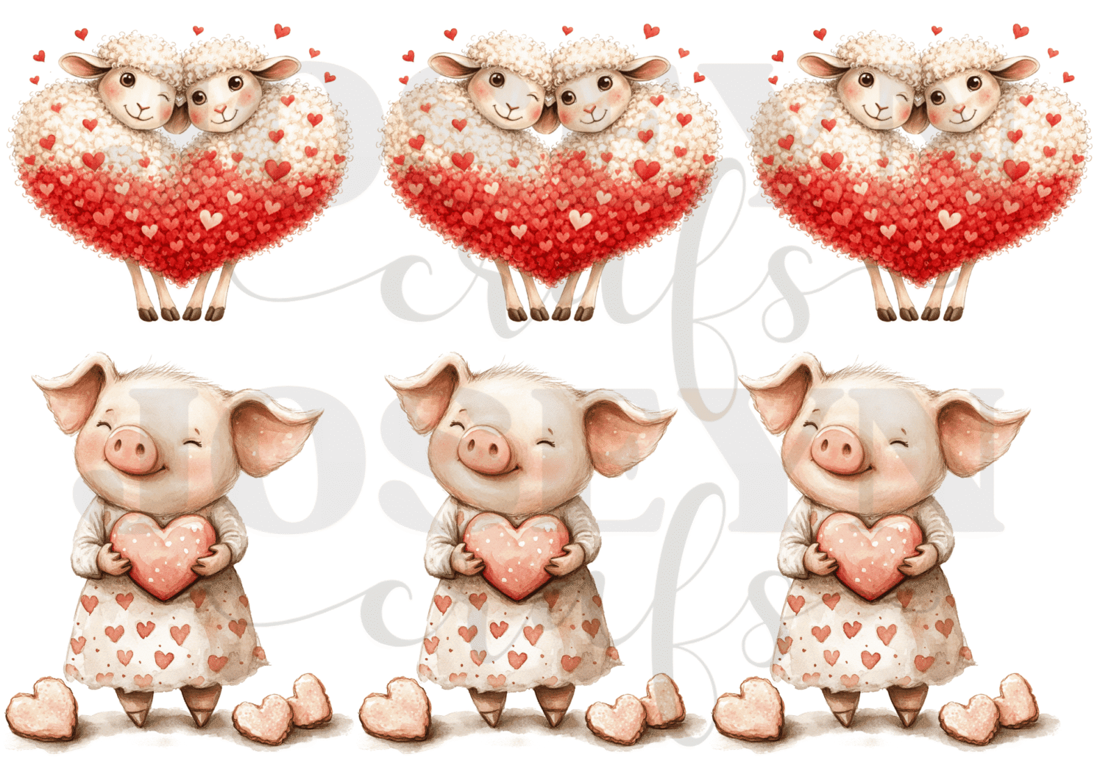 Calcomania Textil- Dtf-Amor007