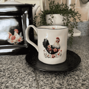 Calcomanias Gallos y Gallinas 05 en UV