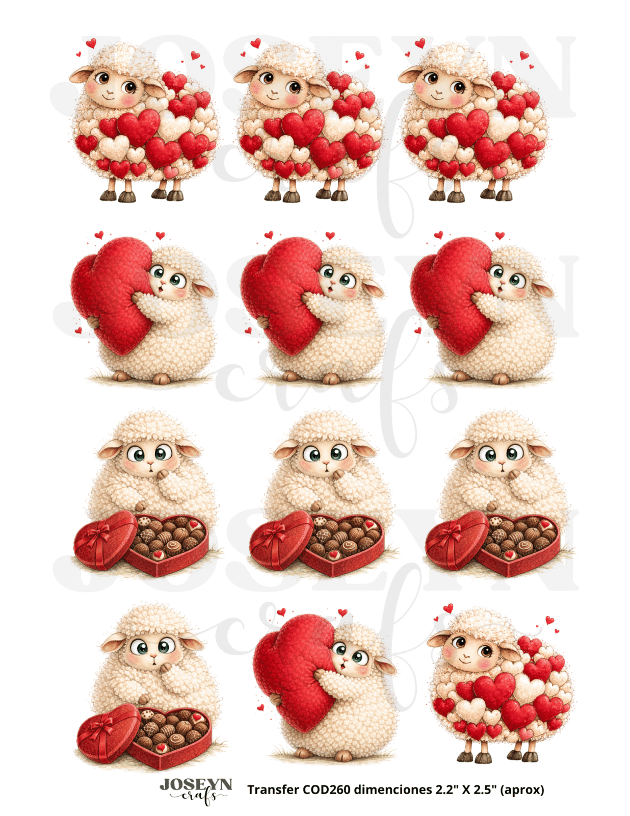 Calcomania Hidrotransferible- Enamorados007- COD260