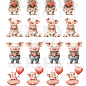 Calcomania Hidrotransferible- Enamorados010- COD263