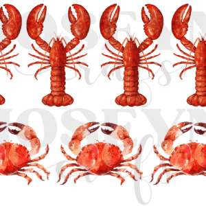 Calcomania Langosta-Textil-DTF