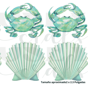 Calcomanias Mar 003-2 en UV-Dtf