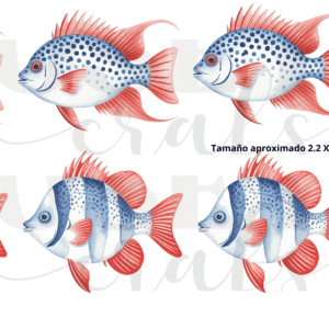 Calcomanias Mar 006 en UV-Dtf