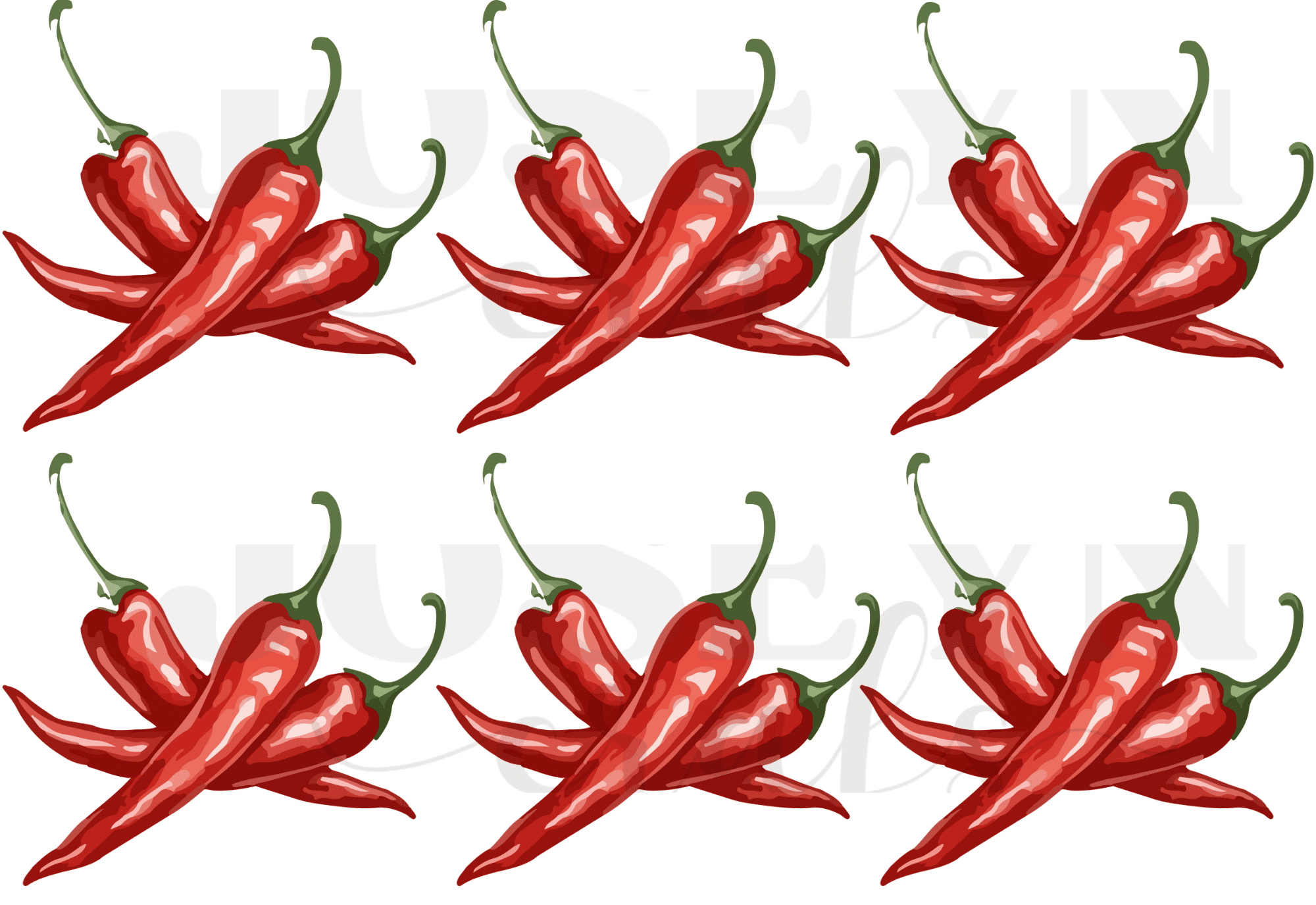 Calcomania Textil- Dtf-Ajies Rojo