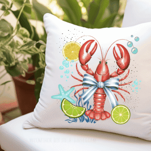 Calcomania Langosta y Limones