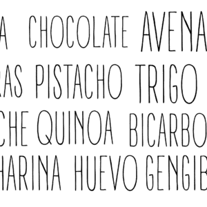 Calcomania Etiqueta de Cocina 01 UV-Dtf