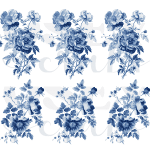 Calcomanias Flores Francesas