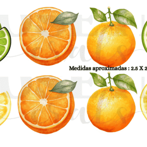 Calcomanias Naranjas y Limones