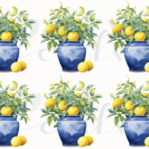 Calcomania Textil- Dtf-Tarros y Limones