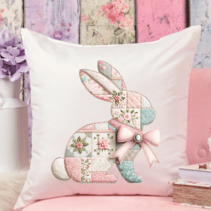 Calcomania Conejo con Lazo