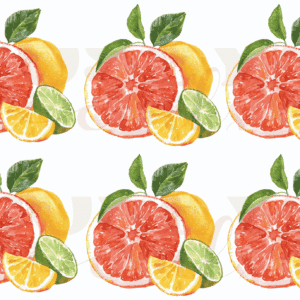 Calcomania Textil- Dtf-Limones-Naranjas