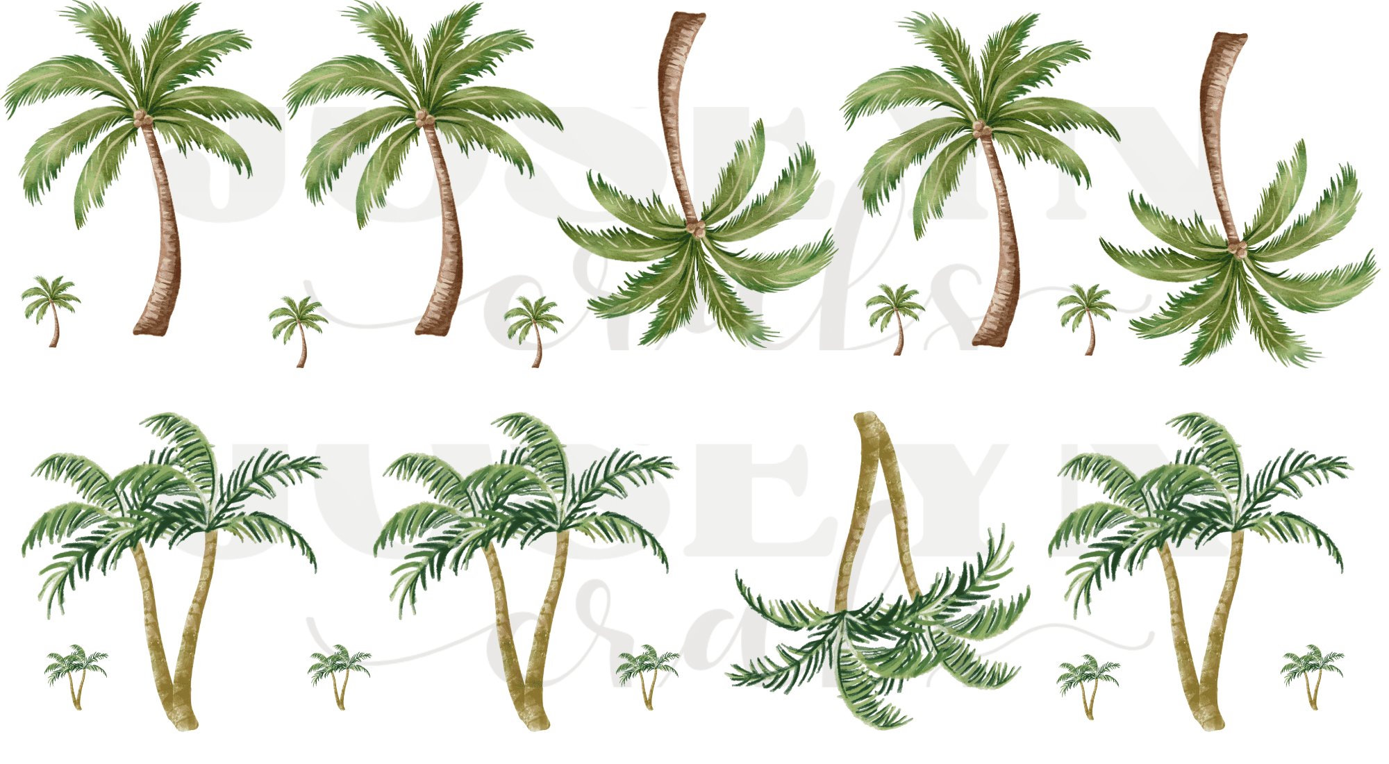 Calcomanias Palmas UV